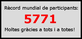 5771 participants en el lipdub per la indepenència